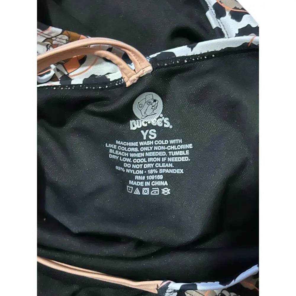 Buc-ee's Girls One Piece Swimsuit Youth S